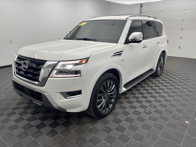 used 2021 Nissan Armada car, priced at $36,997