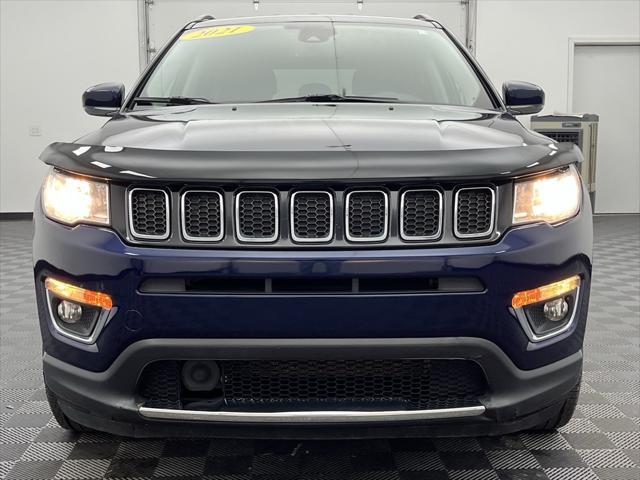 used 2021 Jeep Compass car, priced at $19,874