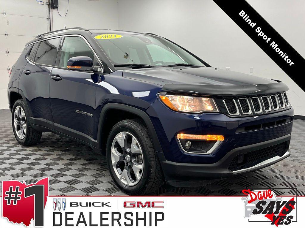 used 2021 Jeep Compass car, priced at $16,698