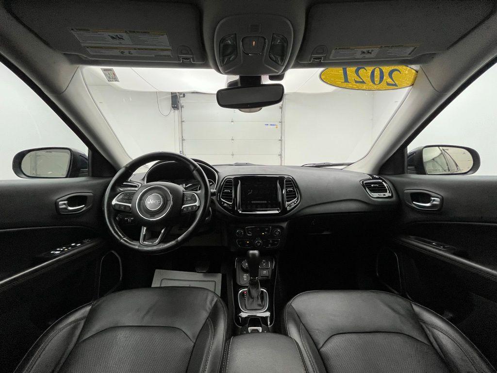 used 2021 Jeep Compass car, priced at $17,500