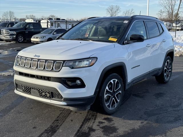 used 2022 Jeep Compass car, priced at $23,973