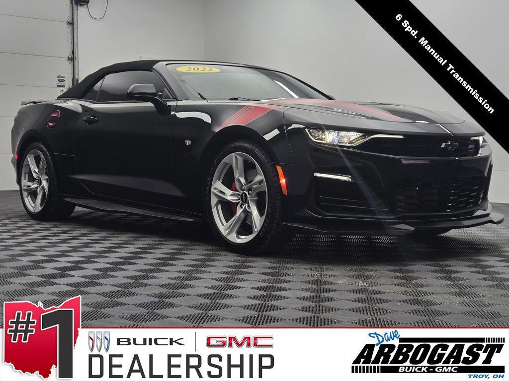 used 2022 Chevrolet Camaro car, priced at $43,396