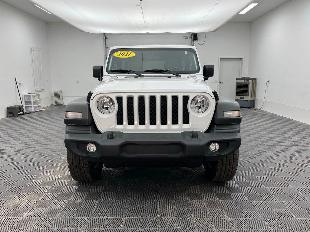 used 2021 Jeep Wrangler Unlimited car, priced at $25,948