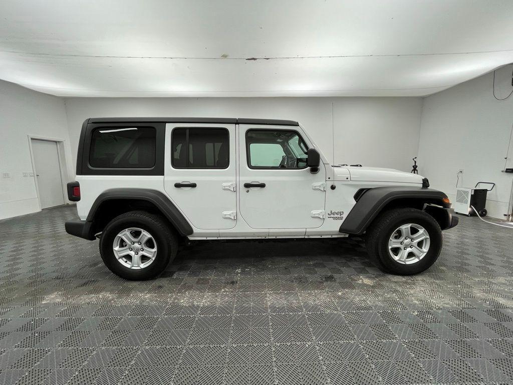 used 2021 Jeep Wrangler Unlimited car, priced at $25,948