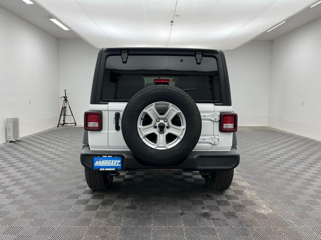 used 2021 Jeep Wrangler Unlimited car, priced at $25,948