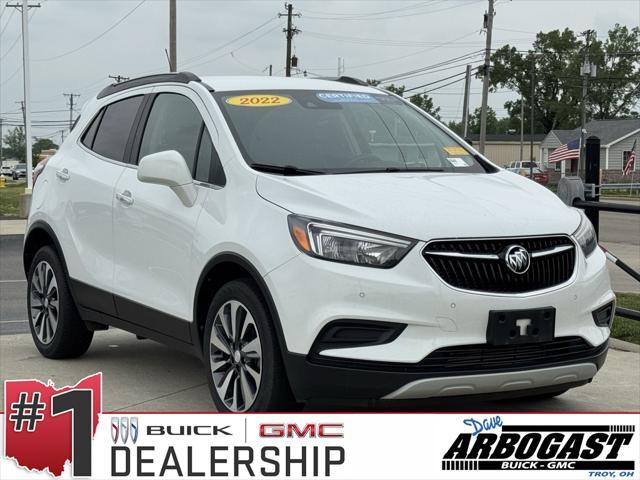 used 2022 Buick Encore car, priced at $21,206