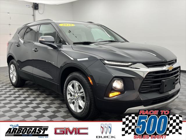 used 2021 Chevrolet Blazer car, priced at $21,580