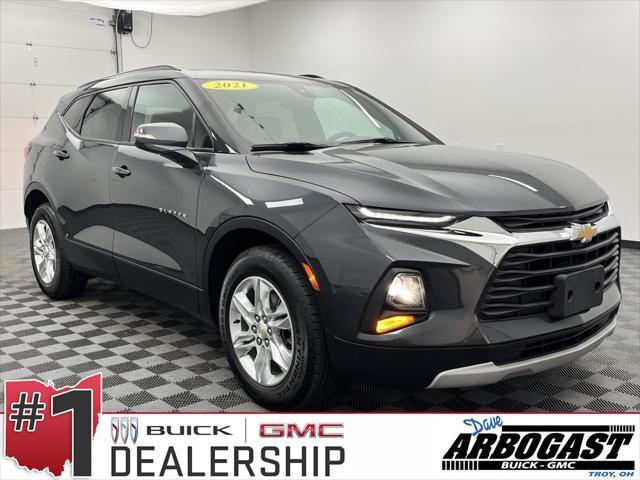 used 2021 Chevrolet Blazer car, priced at $22,478