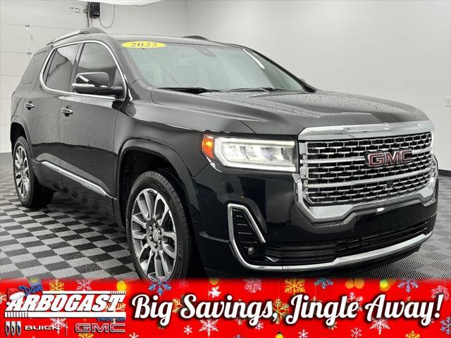 used 2022 GMC Acadia car, priced at $37,398