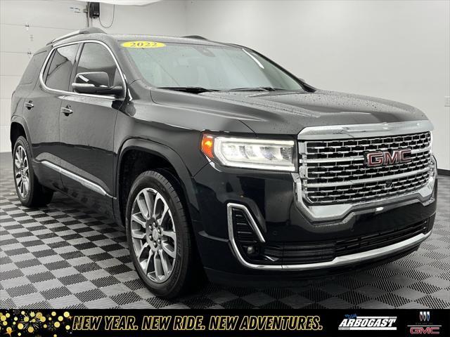 used 2022 GMC Acadia car, priced at $36,547