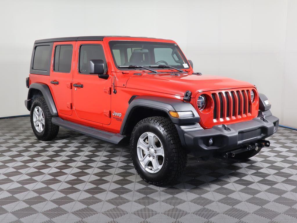 used 2020 Jeep Wrangler Unlimited car, priced at $25,998