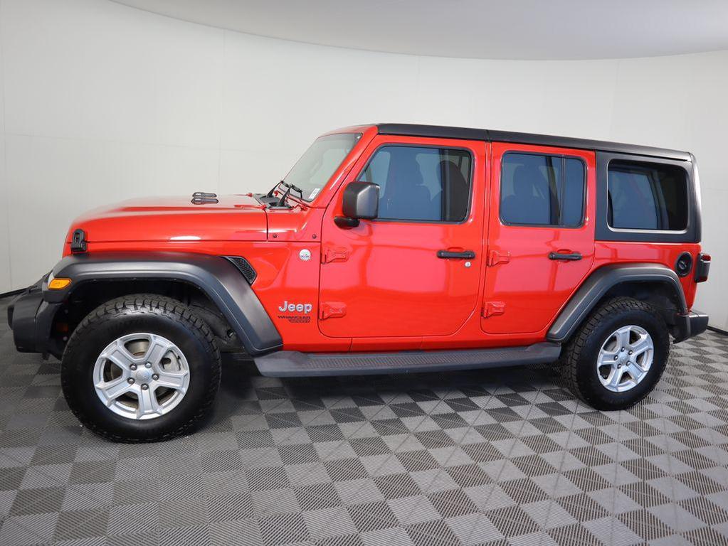 used 2020 Jeep Wrangler Unlimited car, priced at $25,998