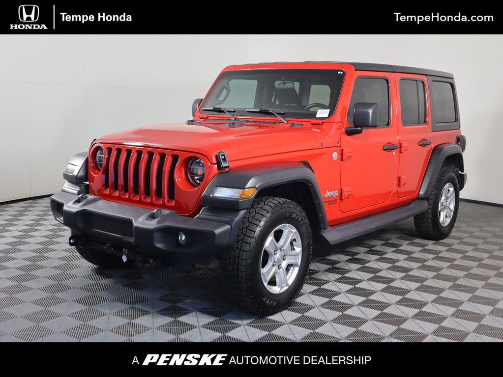 used 2020 Jeep Wrangler Unlimited car, priced at $25,998