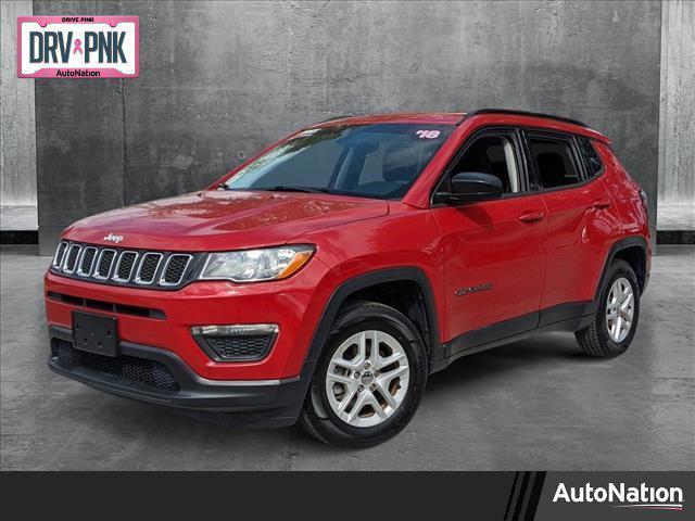 used 2018 Jeep Compass car, priced at $13,991