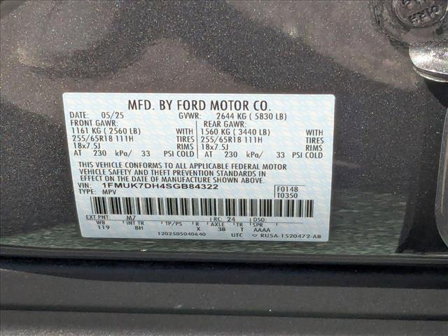 new 2025 Ford Explorer car, priced at $39,460