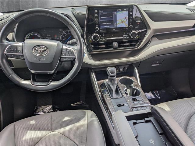 used 2021 Toyota Highlander Hybrid car, priced at $36,497