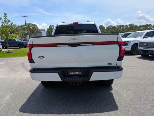 new 2025 Ford F-150 Lightning car, priced at $83,404