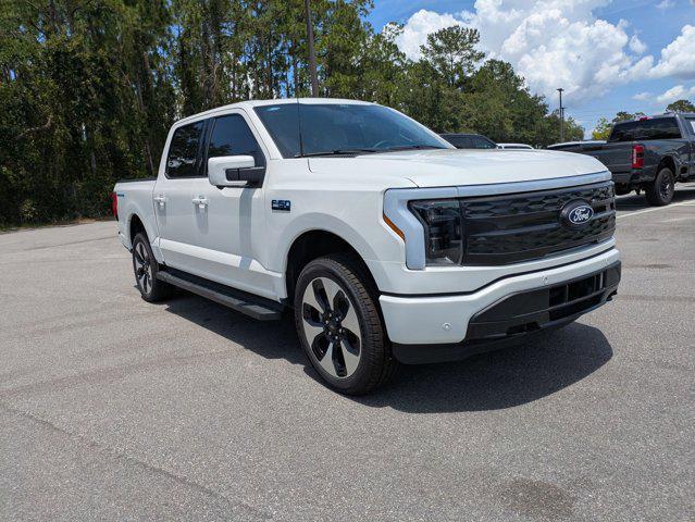 new 2025 Ford F-150 Lightning car, priced at $83,404