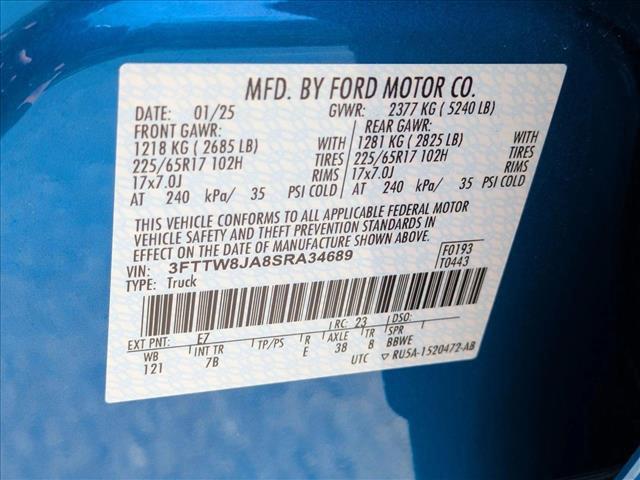 new 2025 Ford Maverick car, priced at $33,508