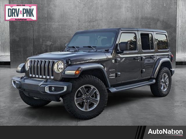 used 2020 Jeep Wrangler Unlimited car, priced at $31,978