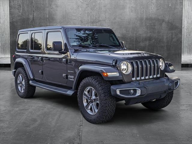 used 2020 Jeep Wrangler Unlimited car, priced at $31,978