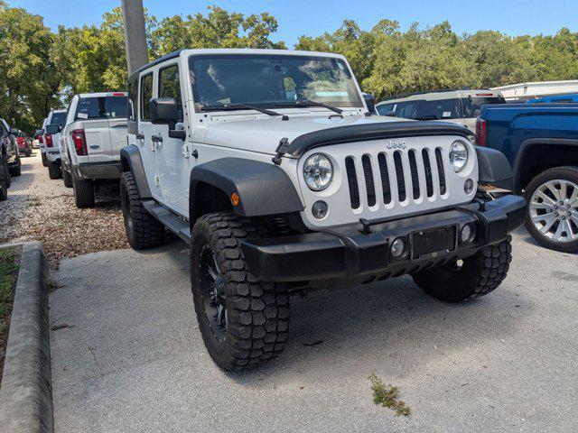 used 2016 Jeep Wrangler Unlimited car, priced at $20,679