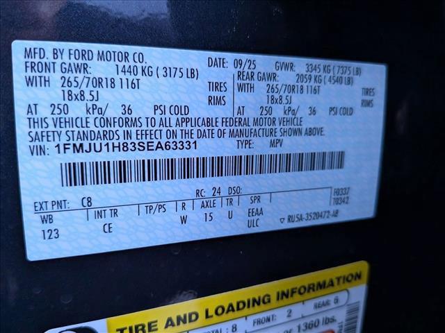 new 2025 Ford Expedition car, priced at $63,695