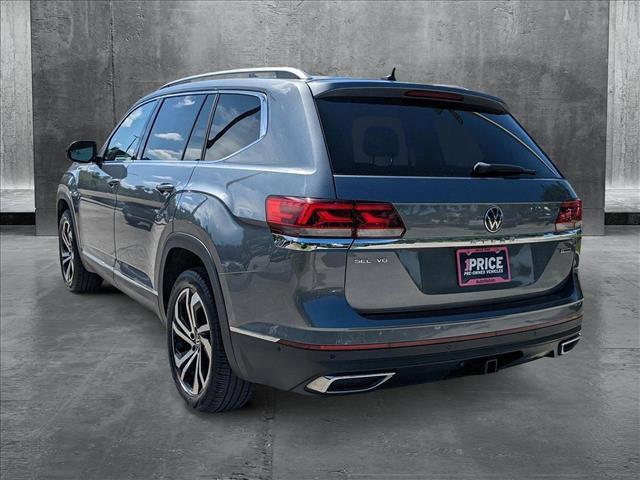 used 2021 Volkswagen Atlas car, priced at $30,017