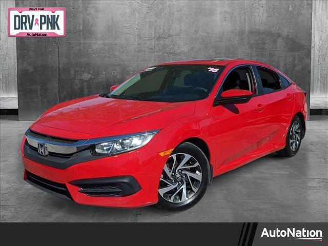 used 2016 Honda Civic car, priced at $12,995