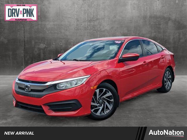 used 2016 Honda Civic car, priced at $13,697