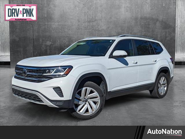 used 2021 Volkswagen Atlas car, priced at $26,031