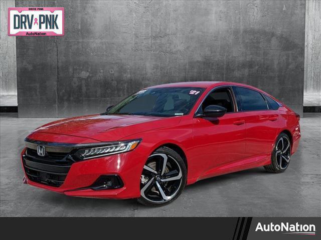 used 2021 Honda Accord car, priced at $20,898