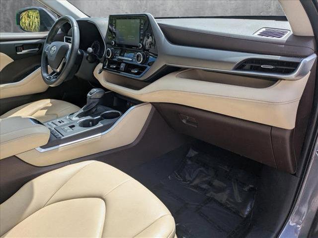 used 2021 Toyota Highlander car, priced at $24,997