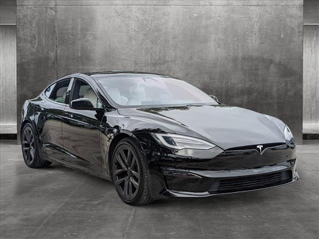 used 2021 Tesla Model S car, priced at $47,485