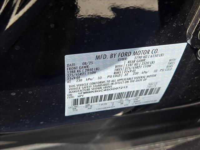 new 2025 Ford Explorer car, priced at $57,463