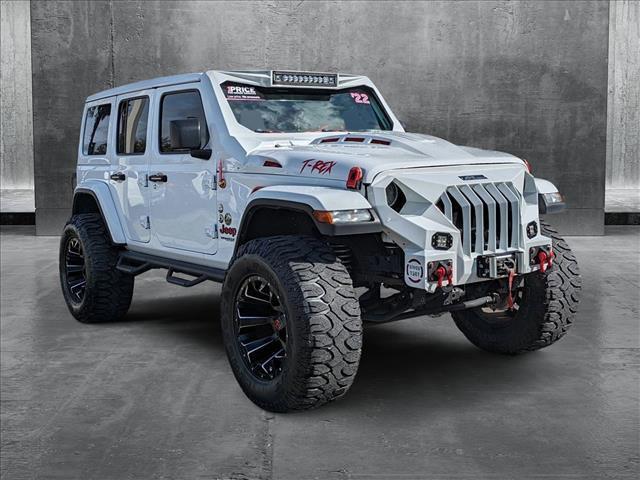 used 2022 Jeep Wrangler Unlimited car, priced at $34,879