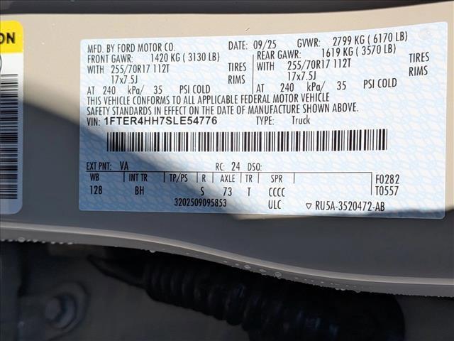 new 2025 Ford Ranger car, priced at $38,560