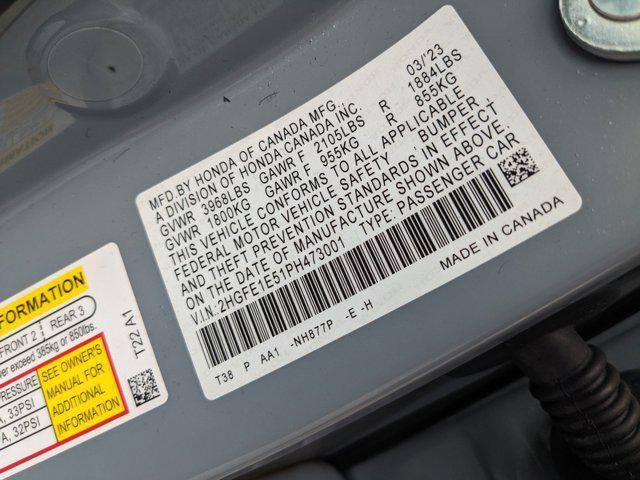 used 2023 Honda Civic Si car, priced at $26,997