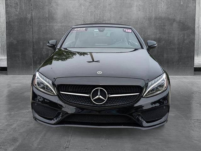 used 2018 Mercedes-Benz C-Class car, priced at $26,497