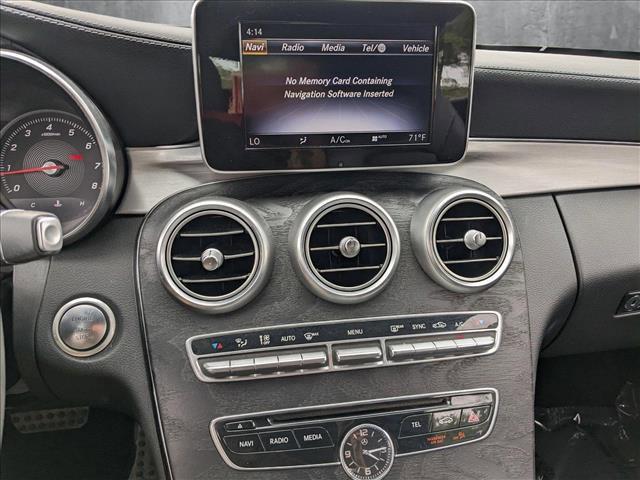 used 2018 Mercedes-Benz C-Class car, priced at $26,497
