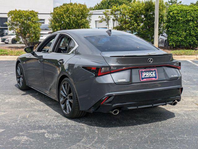 used 2021 Lexus IS 350 car, priced at $33,994