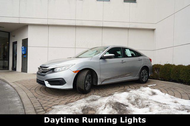 used 2018 Honda Civic car, priced at $17,430