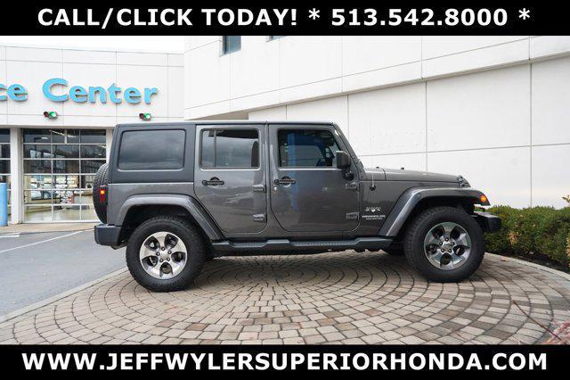 used 2016 Jeep Wrangler Unlimited car, priced at $19,380