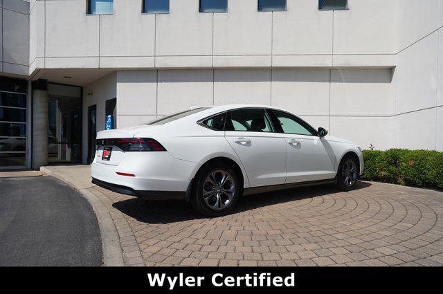 used 2024 Honda Accord car, priced at $27,155