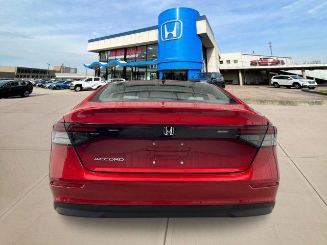new 2025 Honda Accord car, priced at $30,706