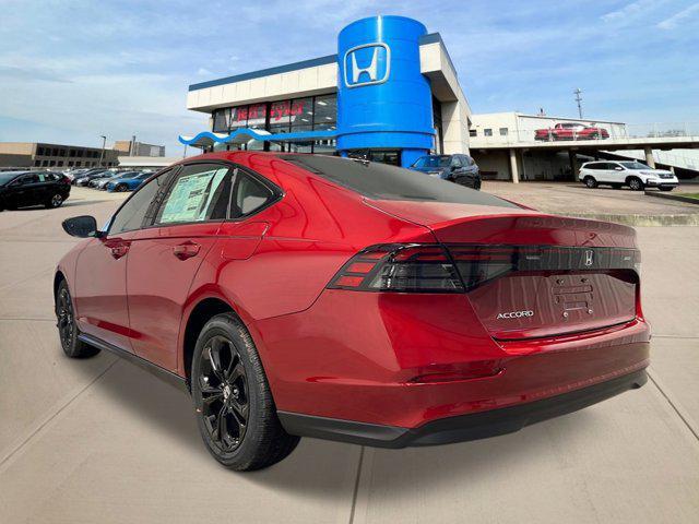 new 2025 Honda Accord car, priced at $30,706
