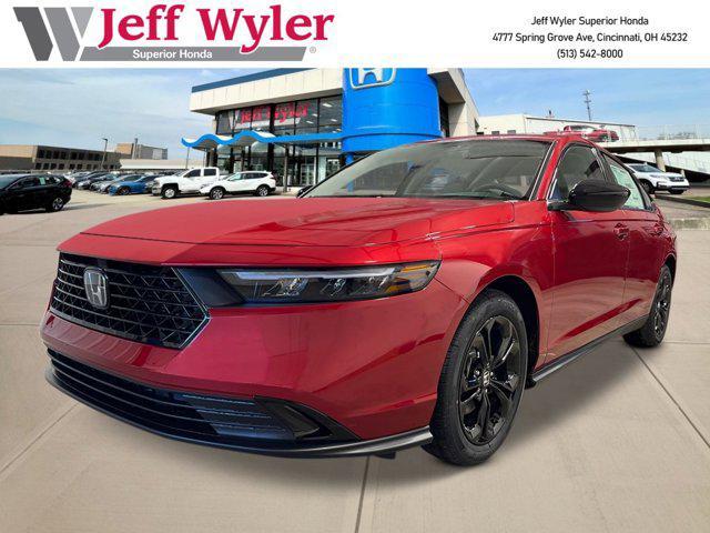 new 2025 Honda Accord car, priced at $30,706