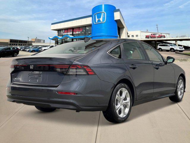 new 2025 Honda Accord car, priced at $29,445
