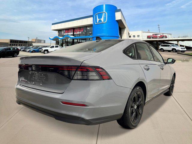 new 2025 Honda Accord car, priced at $30,751