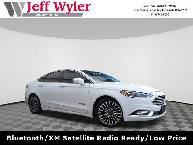 used 2017 Ford Fusion Hybrid car, priced at $10,945